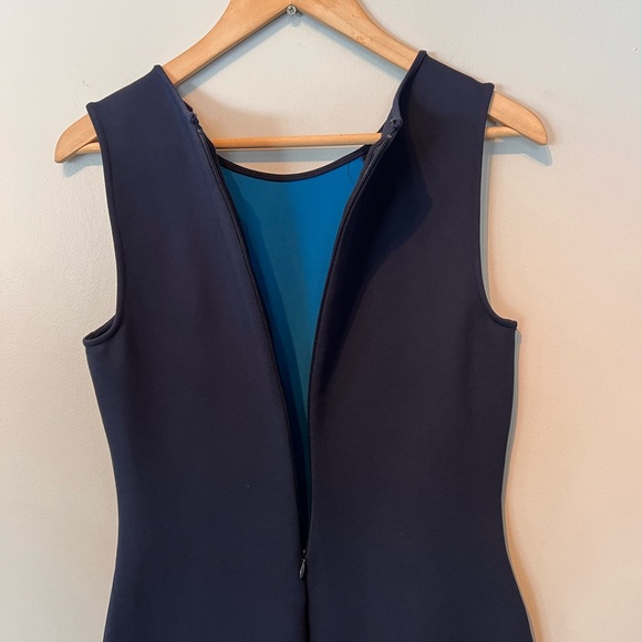 41 Hawthorn Giulia knit pointe dress blue size Medium NWT - Picture 3 of 5